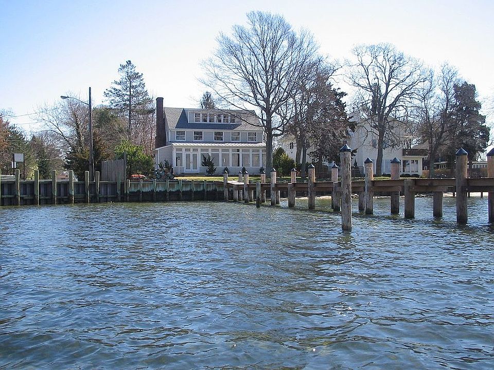 As seen from the water