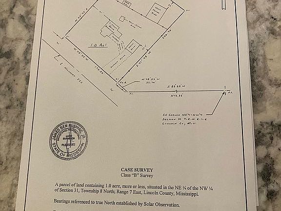 Survey of 1 acre