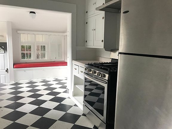 kitchen looking W