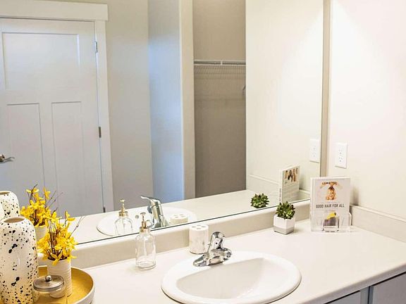 bathroom in master bedroom