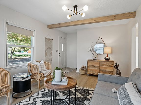 Living Room and optional dining space against wall