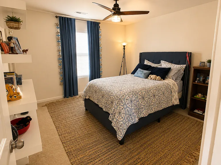 upstairs bedroom
