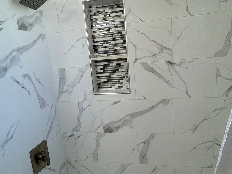 New Tub and Shower