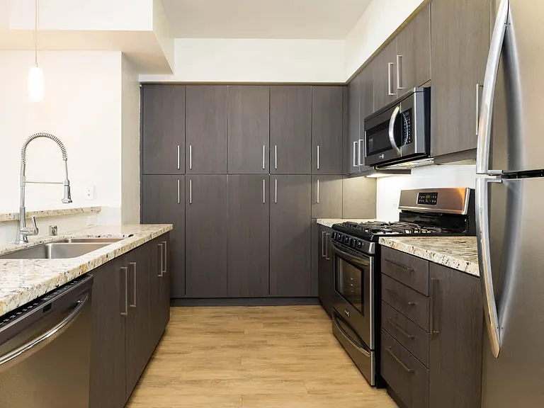 Kitchen with Stainless Steel Appliances