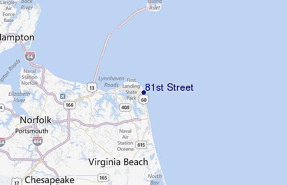 Map of the area