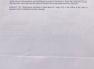 202 Catalina Dr, Martin, GA 30557