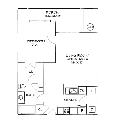 Floor plan Design 1A Premier