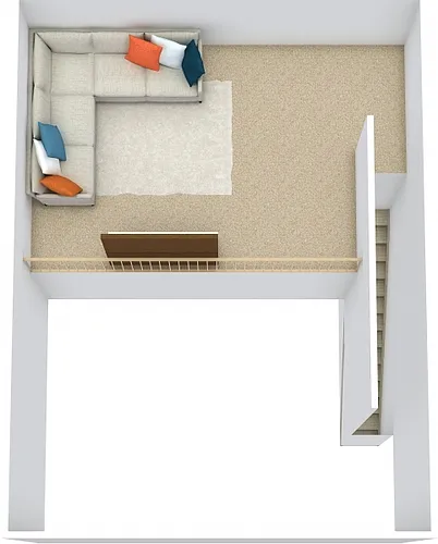 Floor plan The Palm w/ Loft