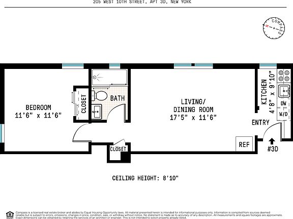2nd image of 205 W 10th St APT 3D