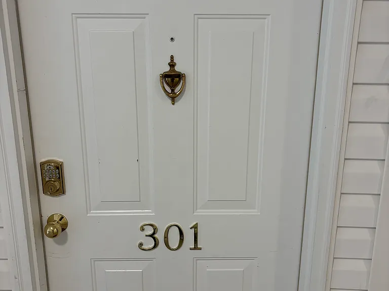 front door near elevator