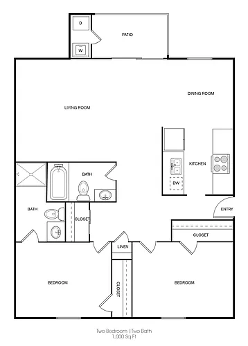 Floor plan Jill