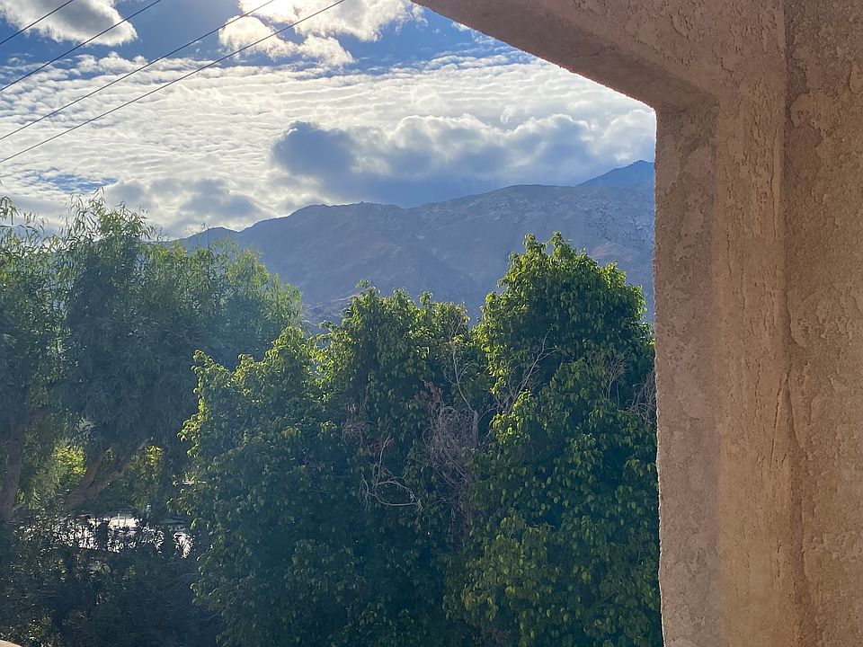 Mountain view from balcony