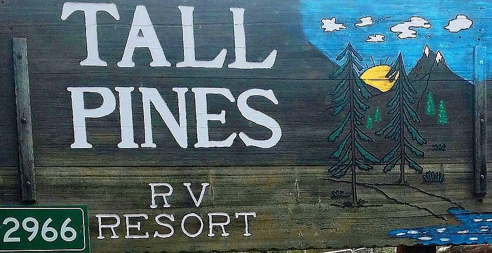 Entrance sign
