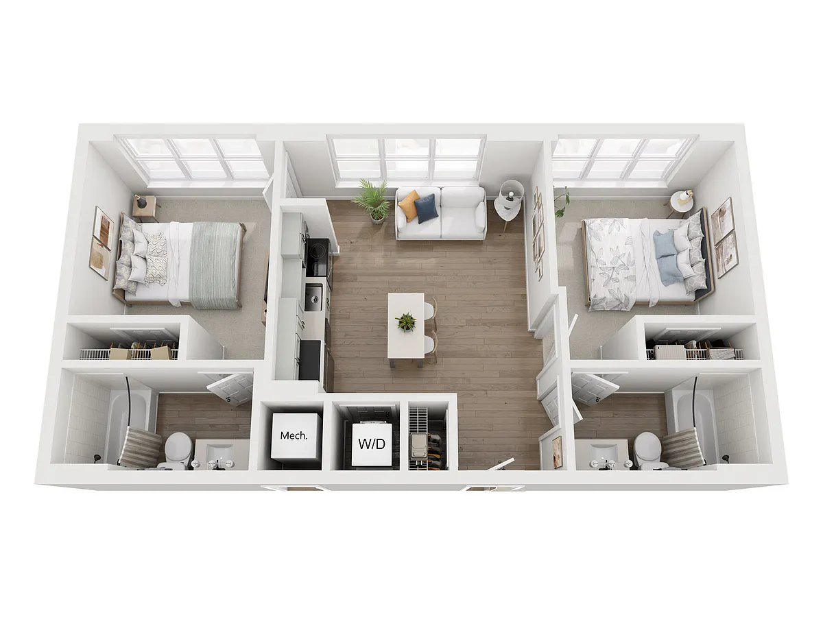 Floor plan B8