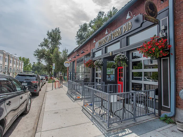 Enjoy a lively neighborhood with local pubs like Jefferson Park Pub