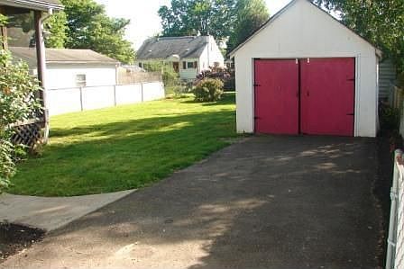 Fenced Yard and Garage