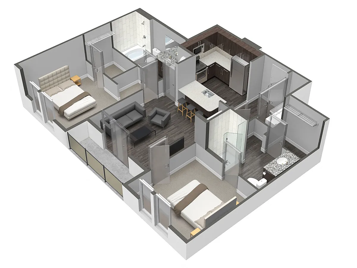 Floor plan B2