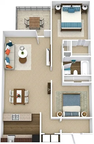 Floor plan B1