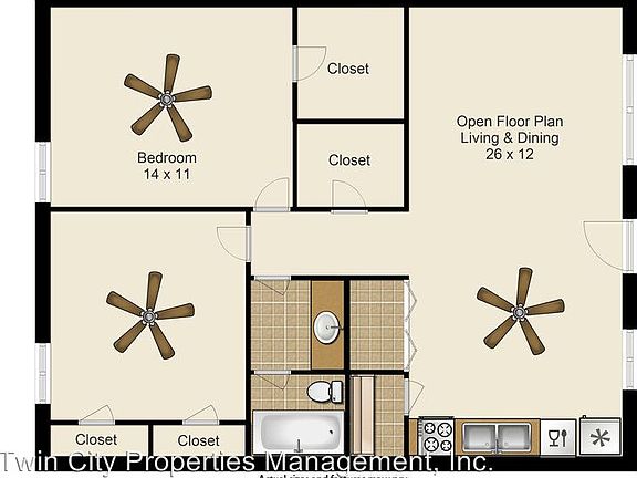 3rd image of 1602 S College Ave APT 1
