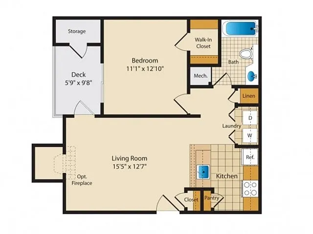 Floor plan Carina