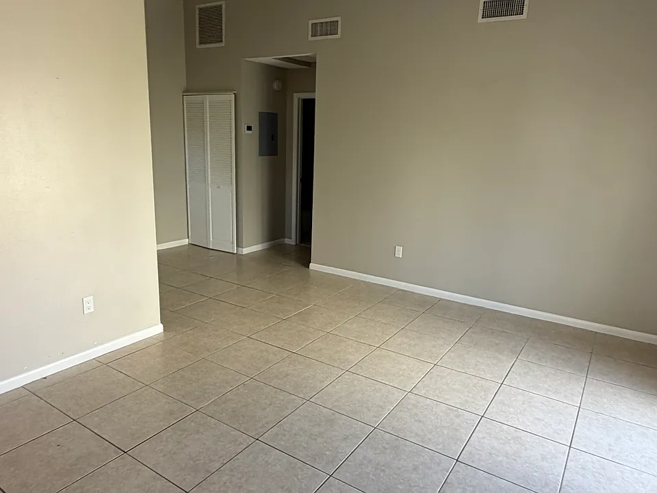 Living room looking towards bedroom
