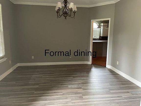 Formal dining area
