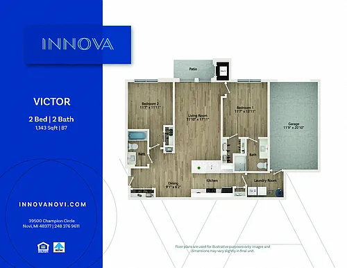 Floor plan Victor