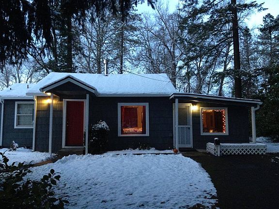 Guest House in snow