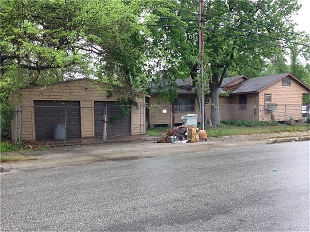 Back and side of house