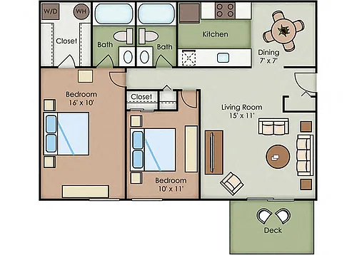 Floor plan The Tahoe