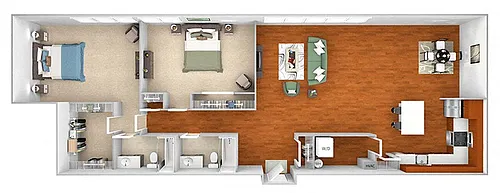 Floor plan B8