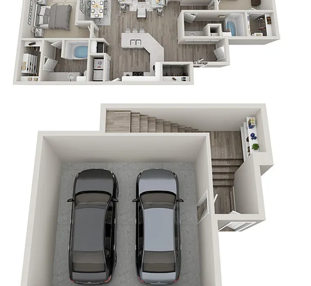 Harlowe_C2_3x2_1405 sqft_TH Combined Harlowe_C2_3x2_1405 sqft_TH Combined