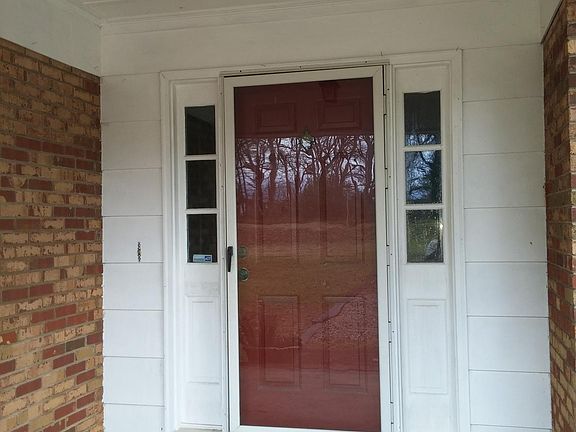 Large covered entry porch to sit and read the paper with your coffee