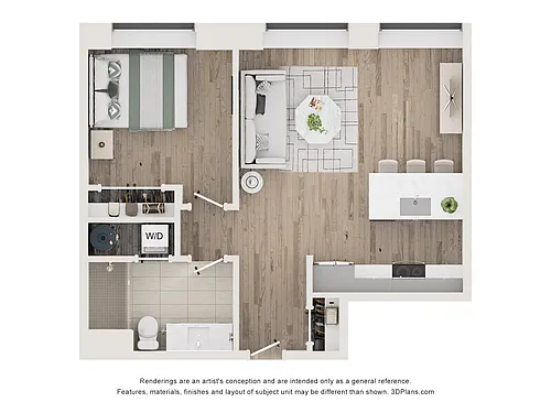 Floor plan Type S 1B/1B