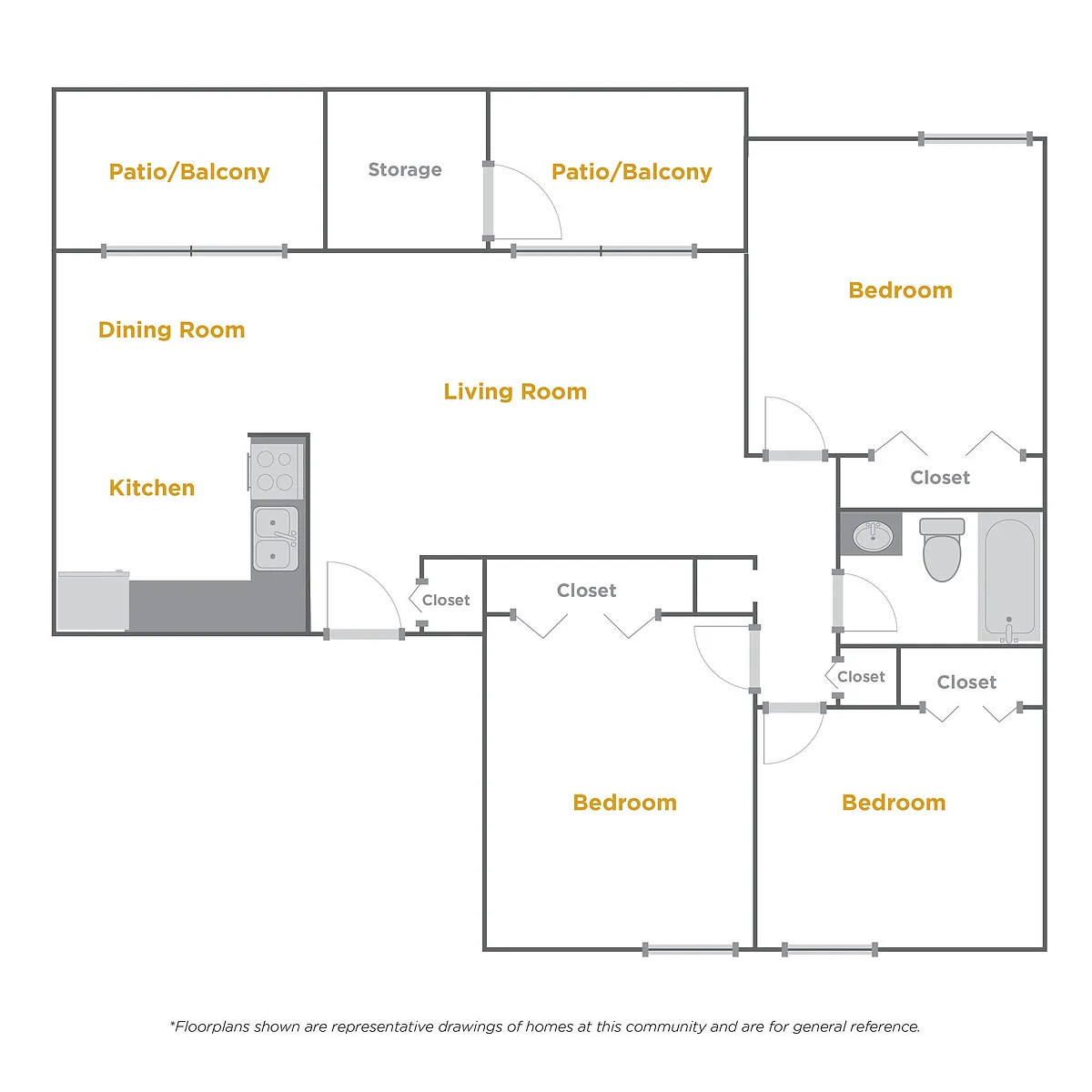 Floor plan C1