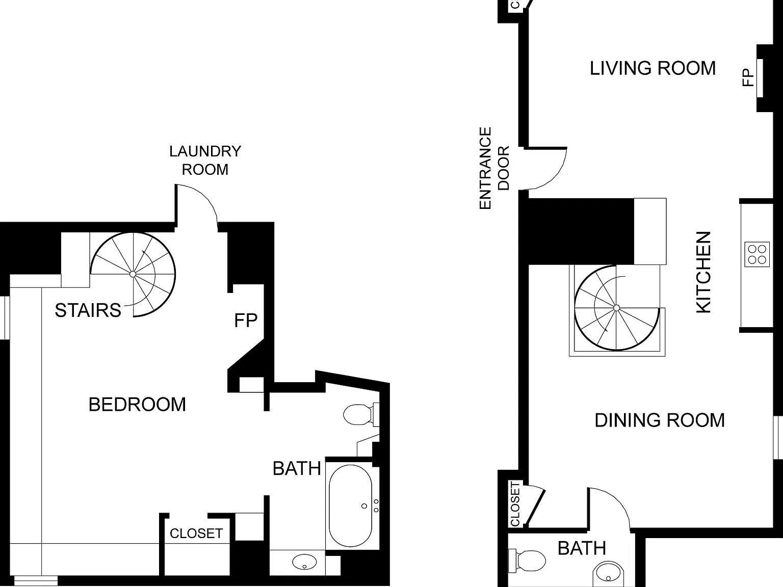 1 bed, 1.5 bath, 1400 sqft, $1,400 — Photo 3