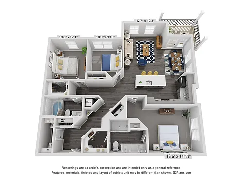 Floor plan Concourse