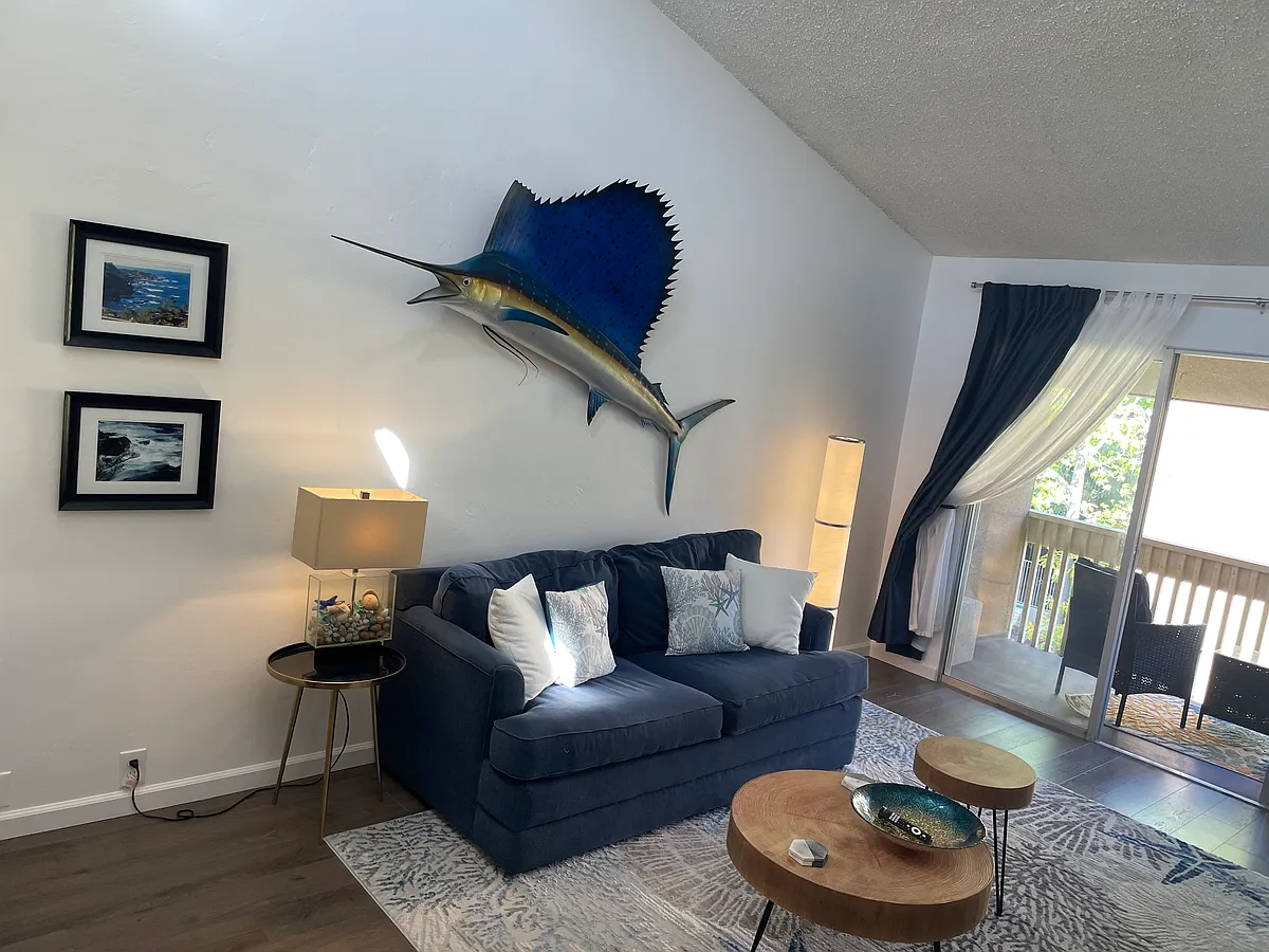 Living room - full size sofa sleeper - 1855 Diamond St #5326
