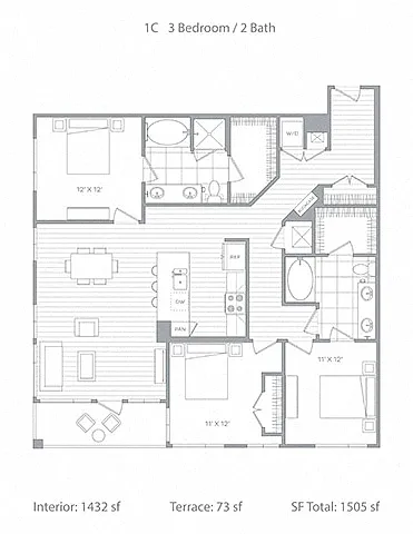 Floor plan C1