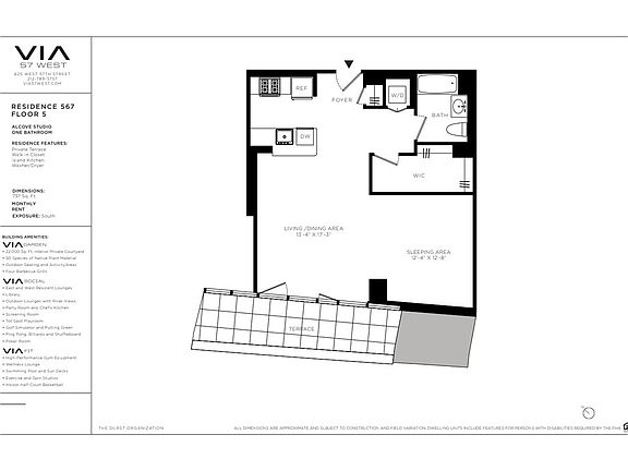 2nd image of 625 W 57th St APT 567