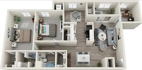 Floor plan The Bacall