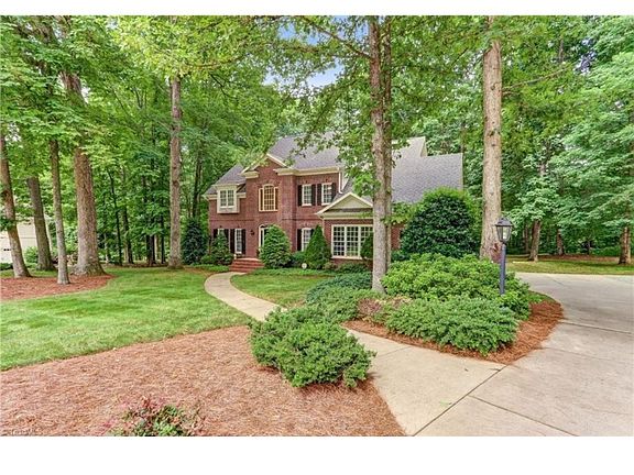 Beautiful landscaped yard