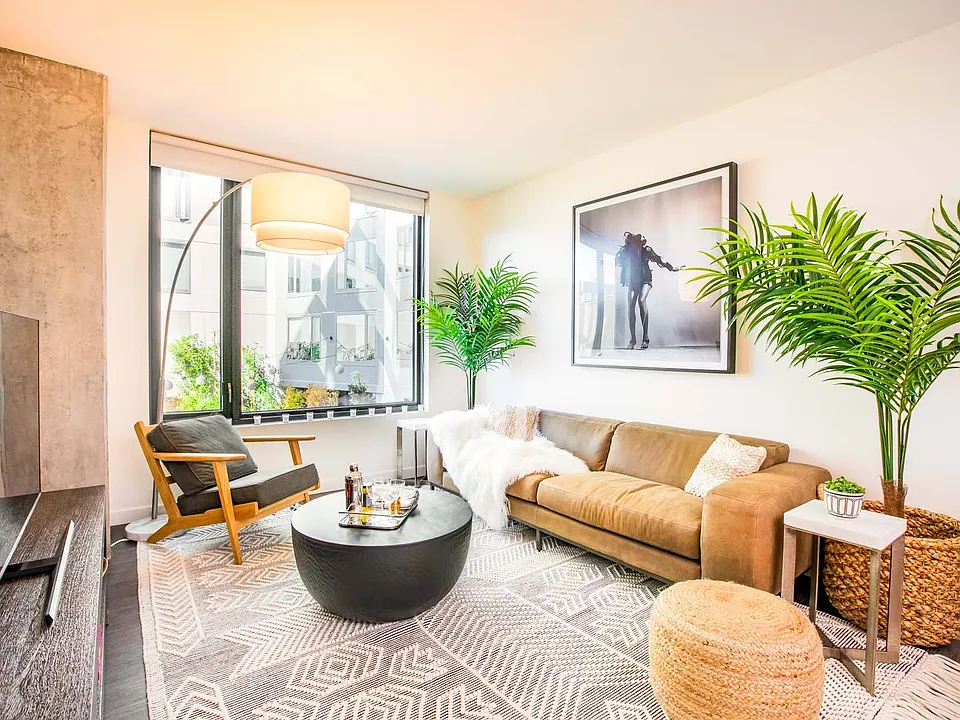 Make yourself at home in a bright, inviting living space designed for everyday comfort.
