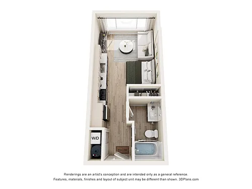 Floor plan Studio C