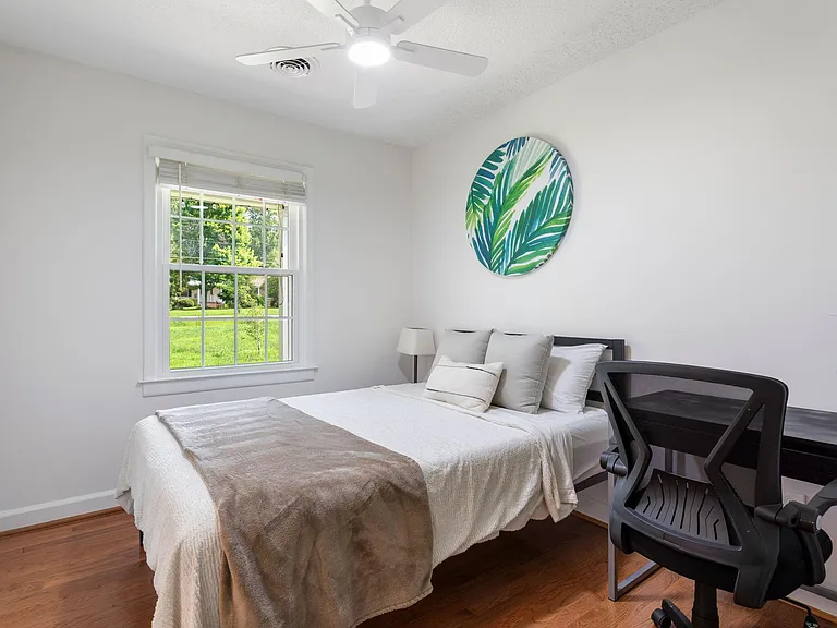 rooms have been lightly staged to show thats possible