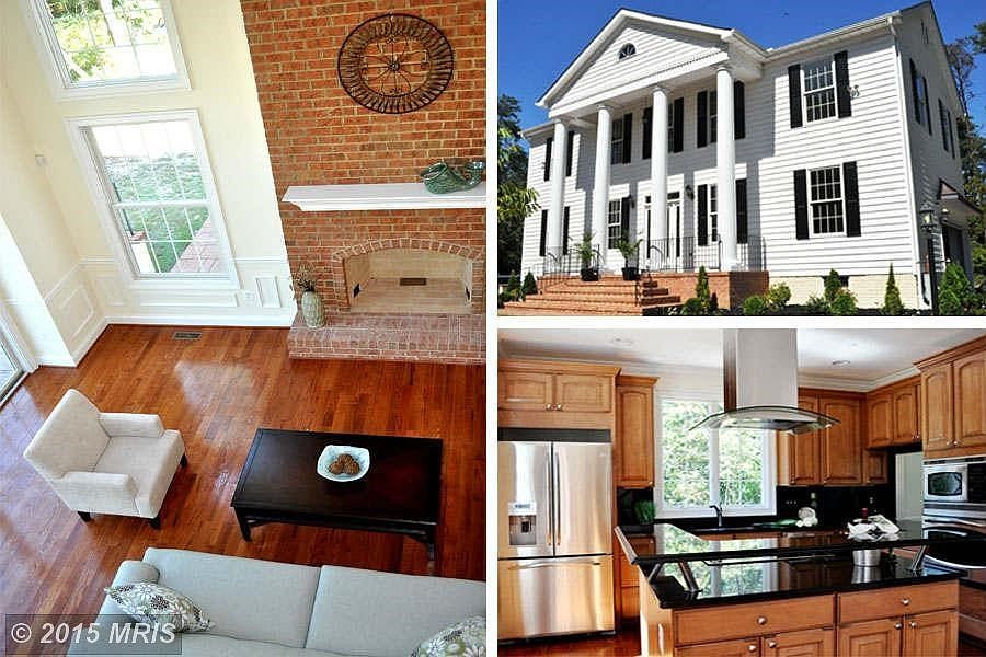 Federal Facade Manor with Dramatic Interior