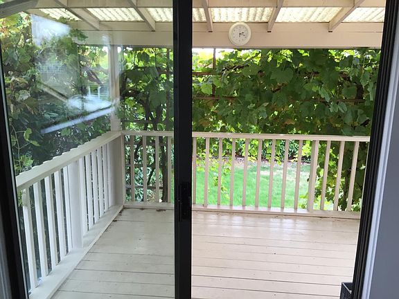Great patio with grape vines to keep you in the shade & weat