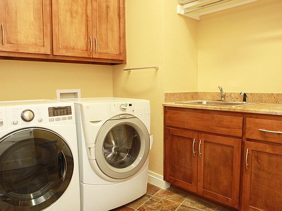 Utility Room Cabinets, Sink & Granite