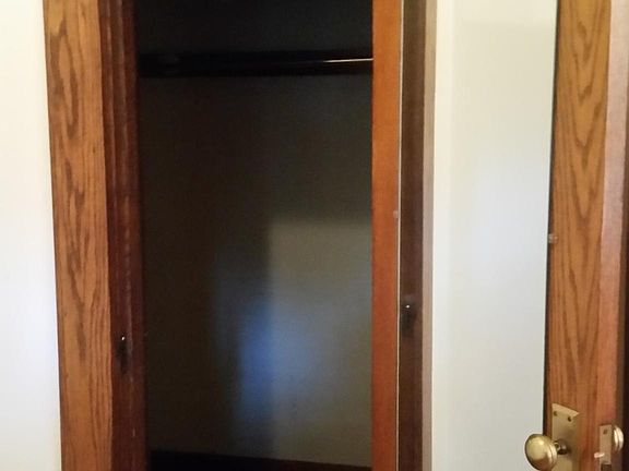 Lg. walk-in closet with extra storage.
