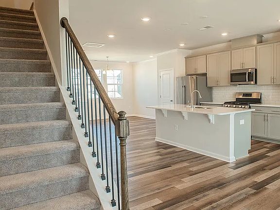 Stairs leading up to 3rd floor